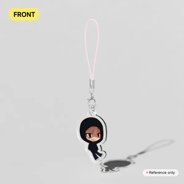 Modulo Yuji Clear Mini Acrylic Phone Keychain