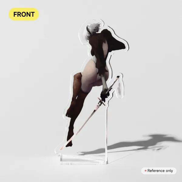 2B Clear Acrylic Standees