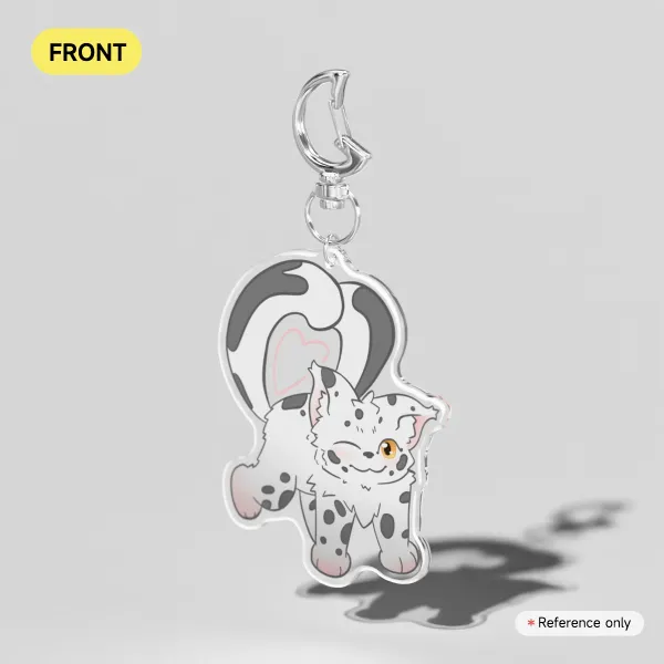 Jiazhutao Fabulous Beasts Clear Rounded Acrylic Keychain