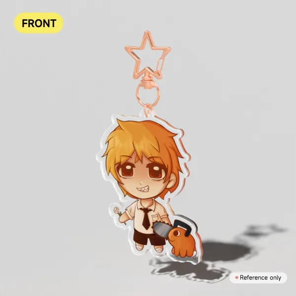denji + pochita keychain!