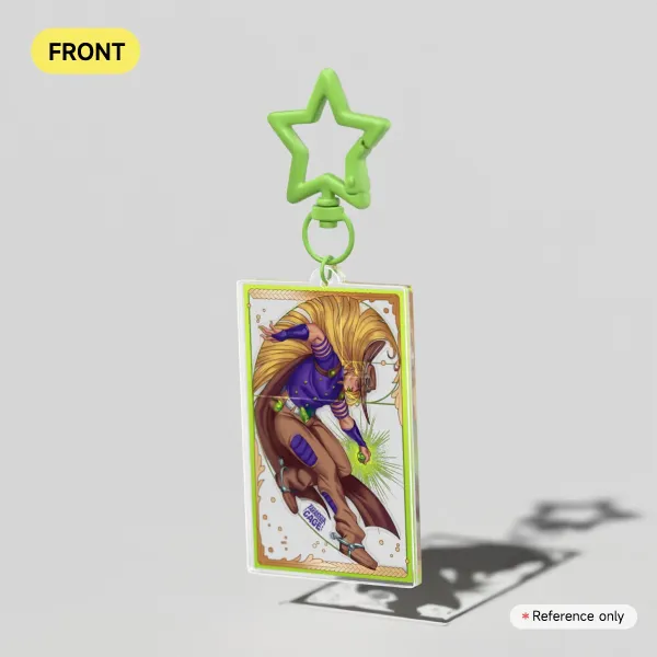 Gyro Zeppeli Clear Acrylic Keychain