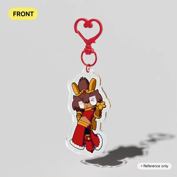 Kuu Acrylic Keychain