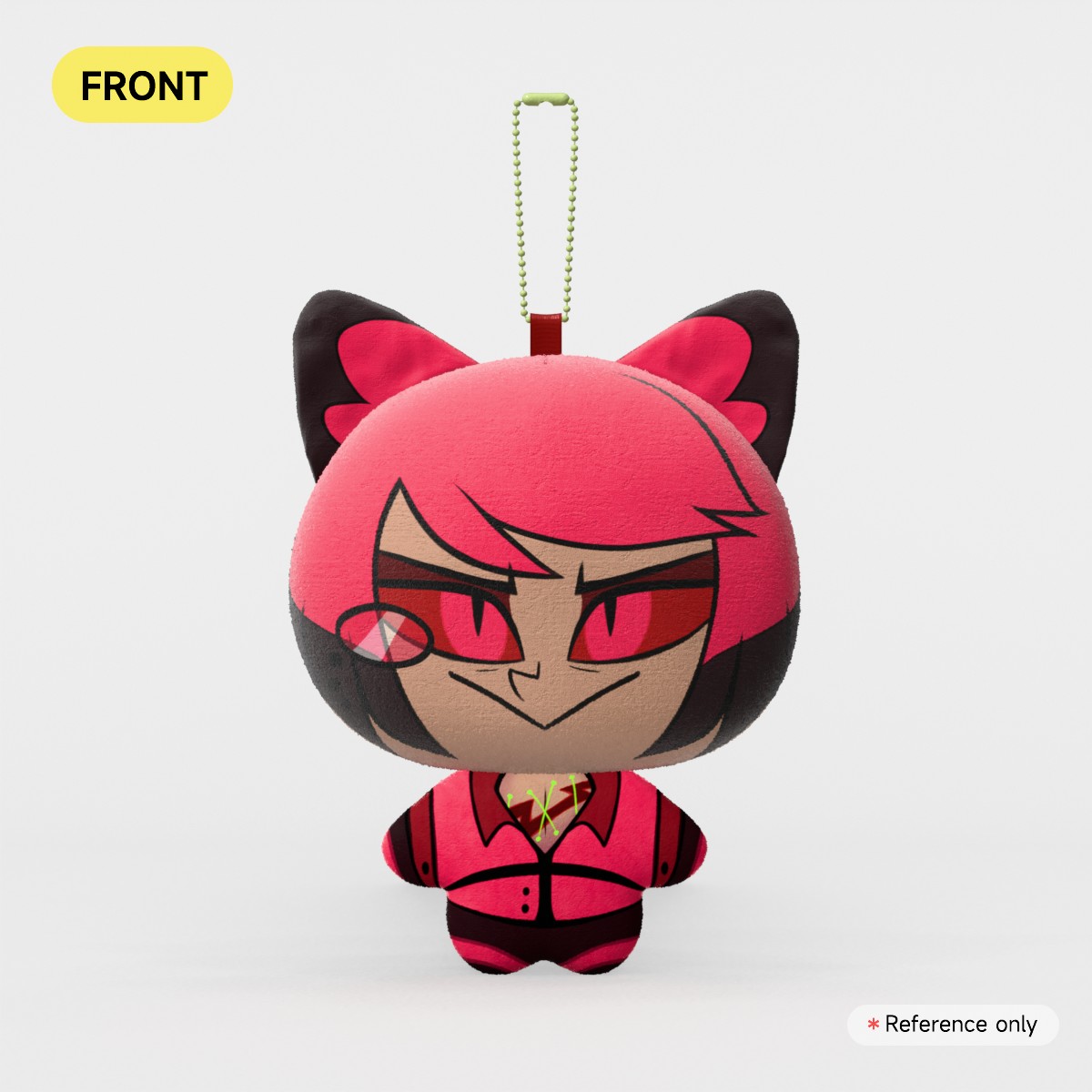 Alastor scar - Plush Keychain