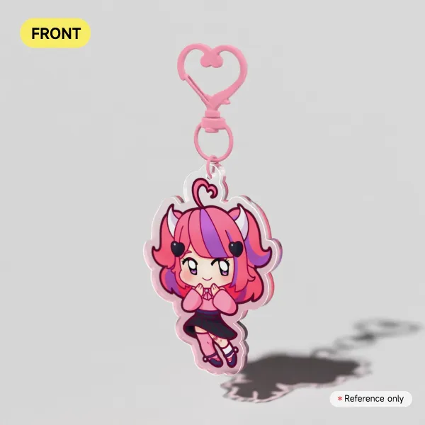 Ironmouse Season 1 Clear Acrylic Keychain