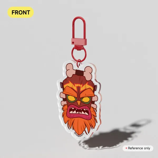 Uka Mask Clear Acrylic Keychain
