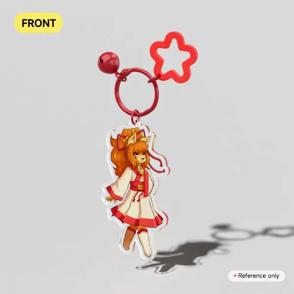 Undertale Yellow Ceroba Ketsukane Acrylic Keychain