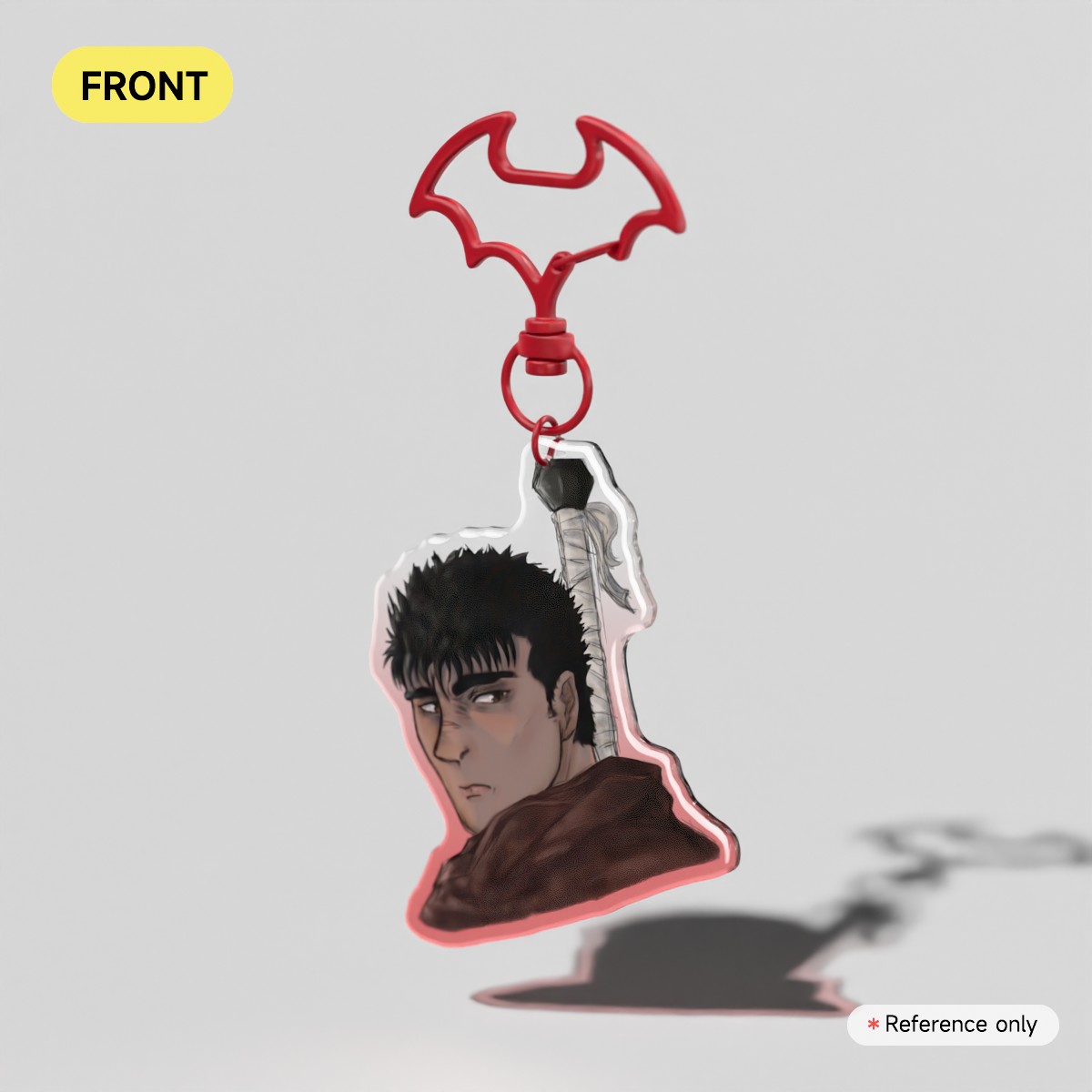 Guts Berserk Acrylic Keychain