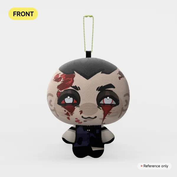 Eddie Gluskin Outlast Whistleblower Mochi Plush keychains