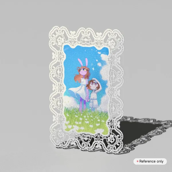 Funnybunny - Lace Postcard