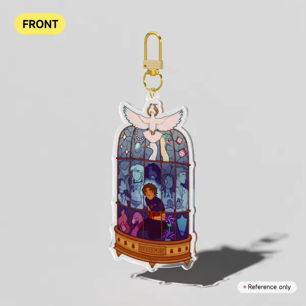 Sunrise on the Reaping Clear Acrylic Keychains