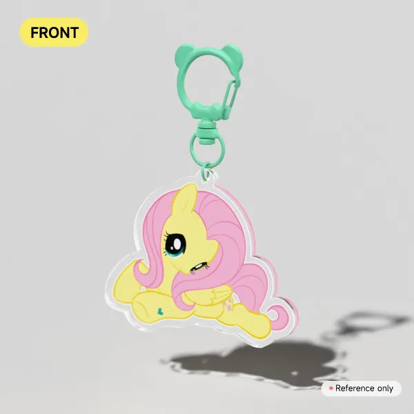 Fluttershy [ MLP ] - Clear Acrylic Keychains