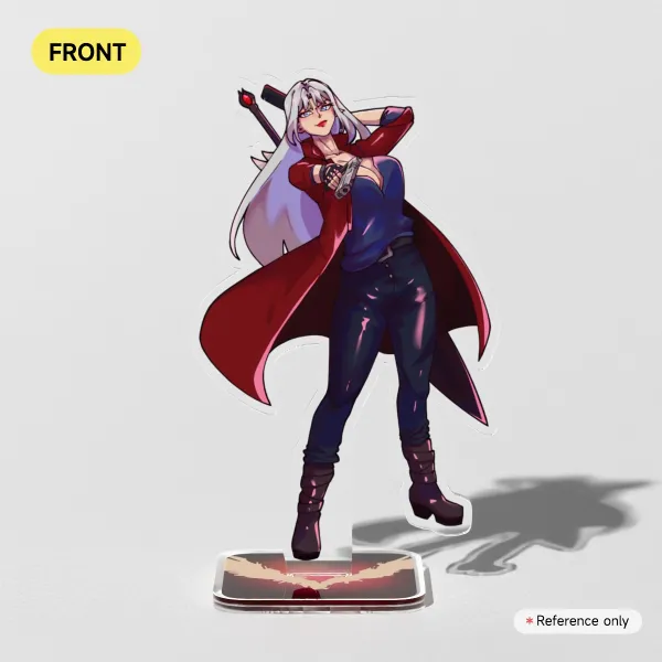Female Dante Acrylic Standees