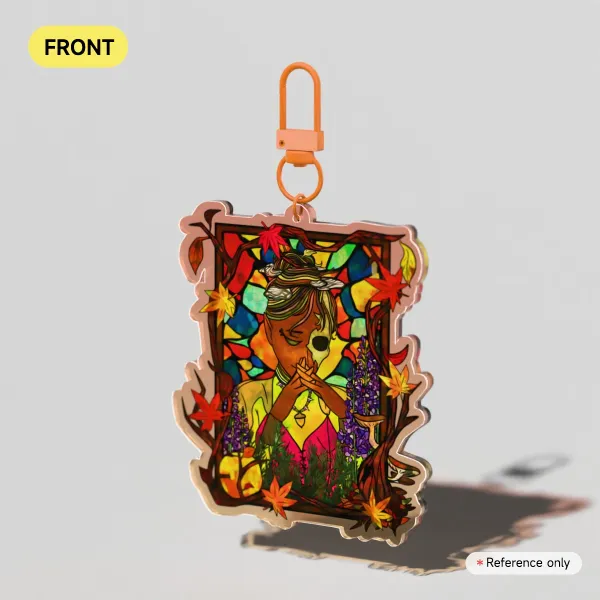 Fall Maiden - Acrylic Keychain