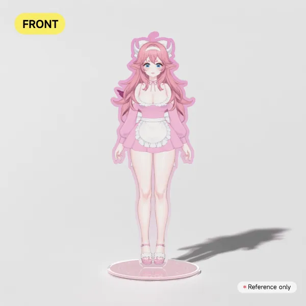 StrawberryMilkMaidVT Standee