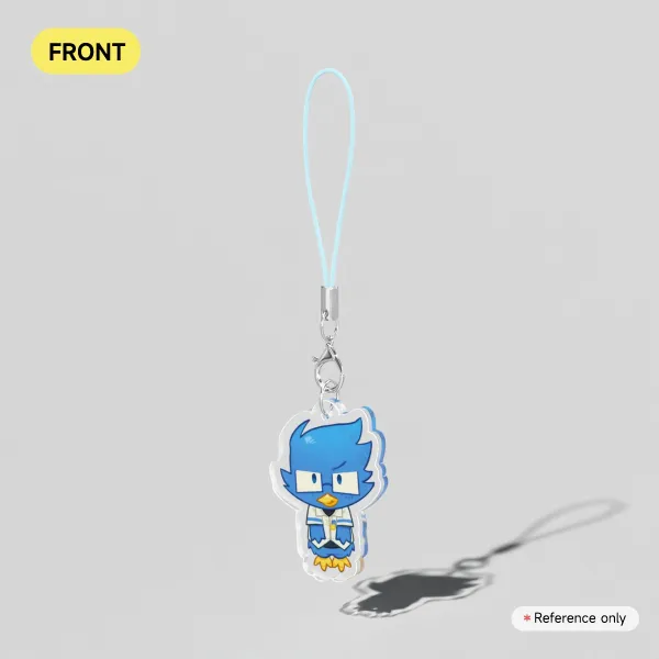 DELTARUNE ✦ Berdly chibi Phone Charm