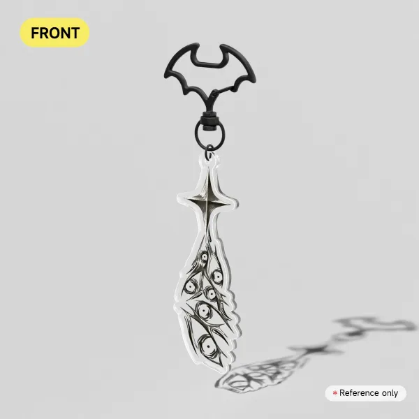 Black Eyes "Falling Star" -Keychain