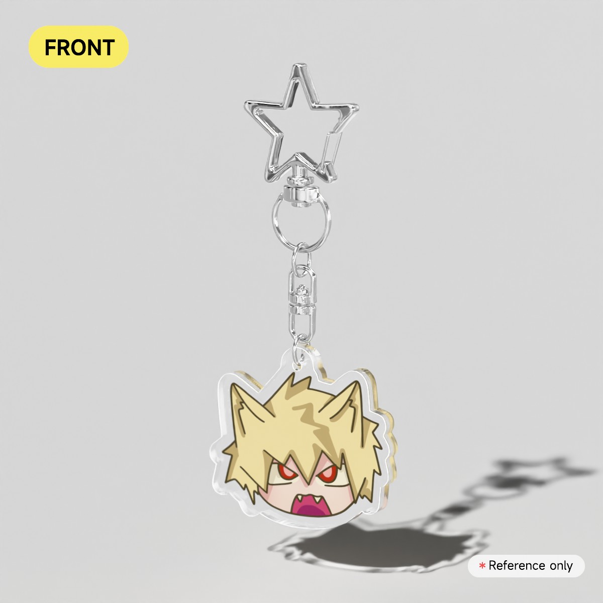 Clear Acrylic Keychains