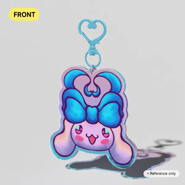 Llavero acrilico of cinnamoroll 