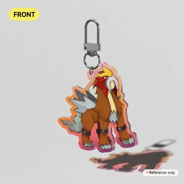 Entei Acrylic Keychain