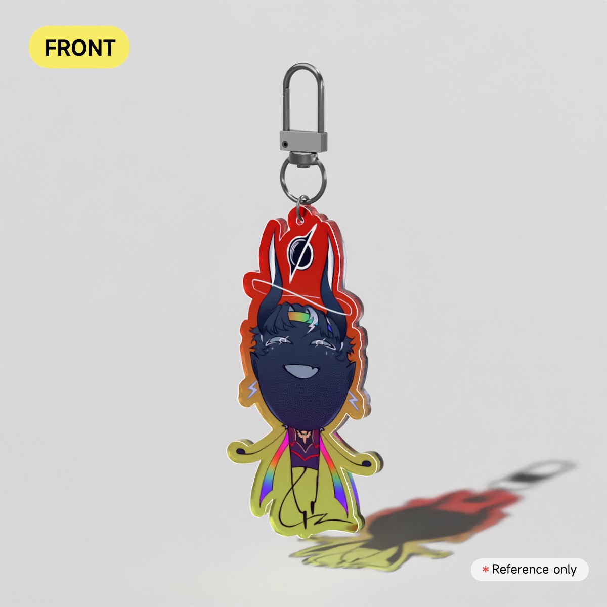 Mini Spoke Acrylic Keychains