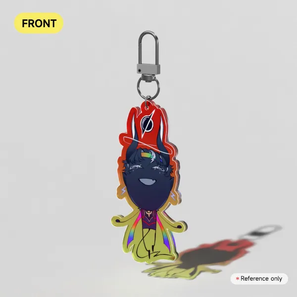 Mini Spoke Acrylic Keychains
