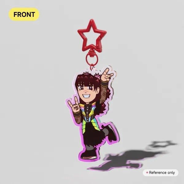 MOMOMETAL 2023+ Era RATATATA Colored Edge Acrylic Keychain