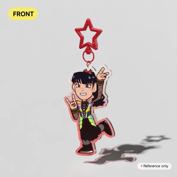 SU-METAL 2023+ Era RATATATA Colored Edge Acrylic Keychain