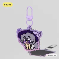 Heart Rory || Colored Edge Keychain