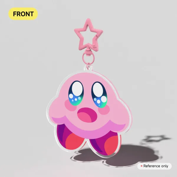 Kirby Acrylic Keychains