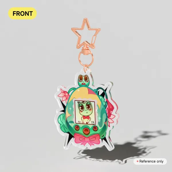 Ribbit tamagotchi Acrylic Keychains