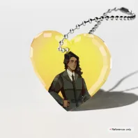Gemstone Keychains - Heart - Ammon