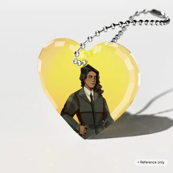 Gemstone Keychains - Heart - Ammon