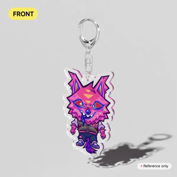 Andy Fangerson Fortnite Clear Acrylic Keychain