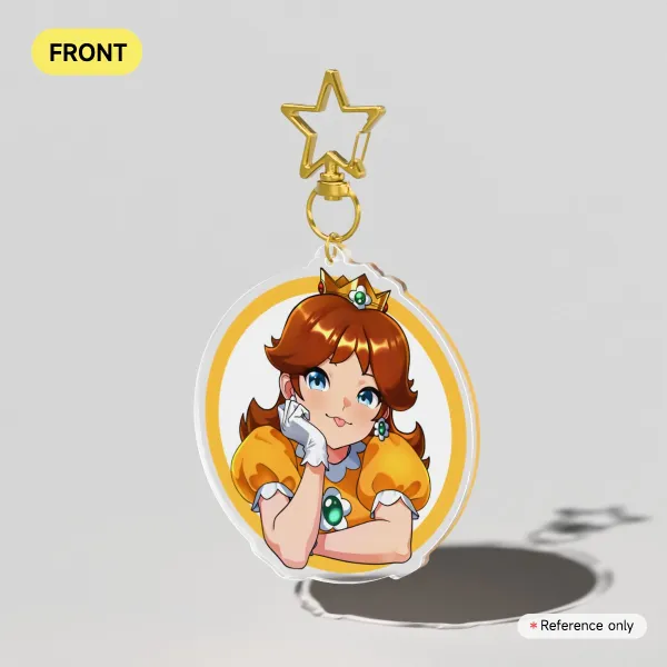 Princess Daisy Keychain