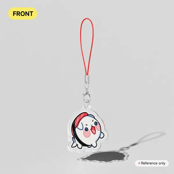 [Clear Acrylic Keychains] Poma