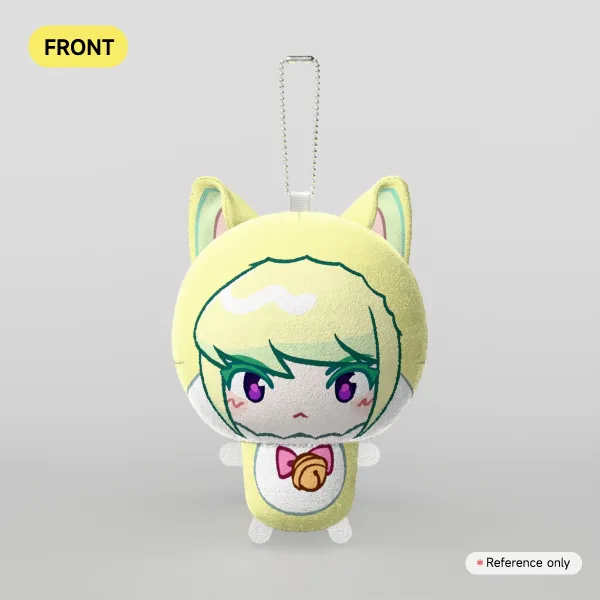 Cat Lio Plush Keychain