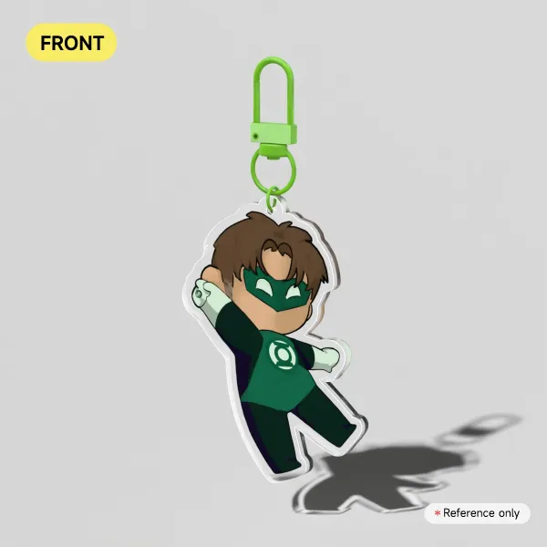 Green Lantern Acrylic Keychain