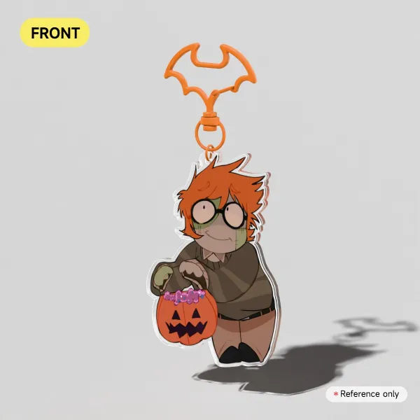 FNAF REBORNICA Fritz zombie halloween keychain