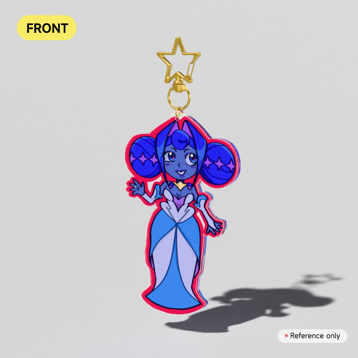 Space Princess Guinevere Keychain