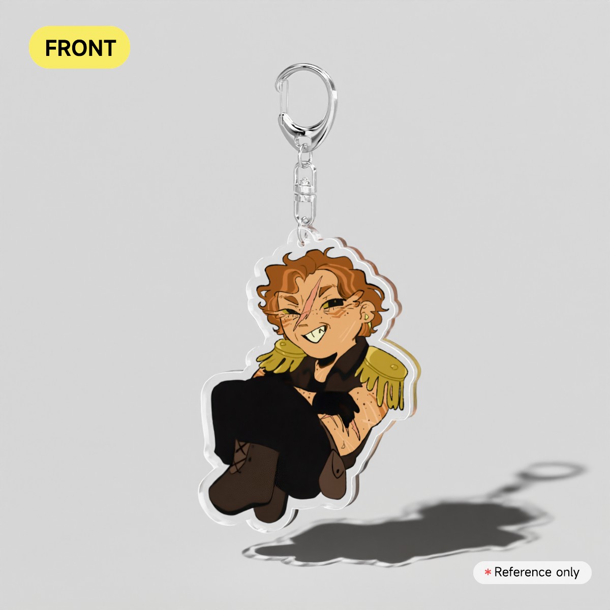 Amber Gris Keychain