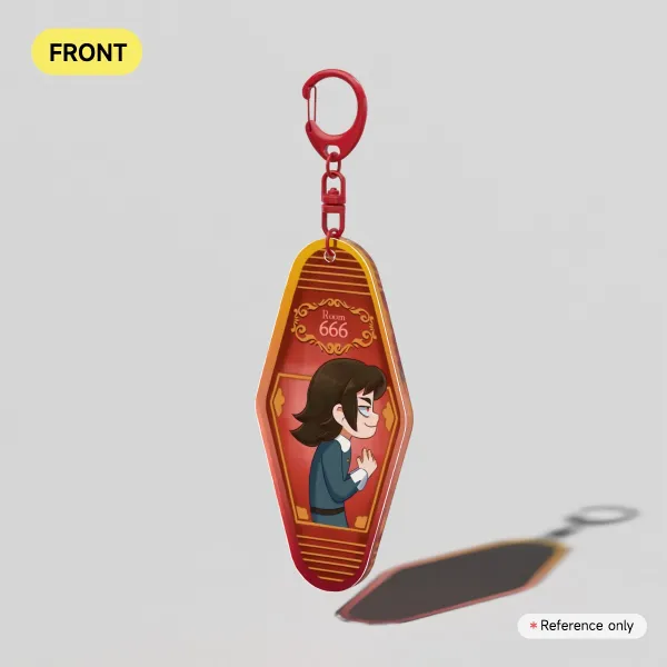 Abaddon Haunted Hotel Acrylic Keychains