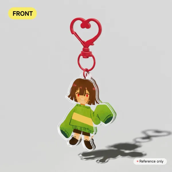 Chara Clear Acrylic Keychain!