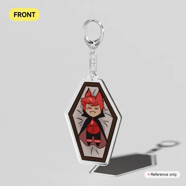 Alastor vampire Clear Acrylic Keychains