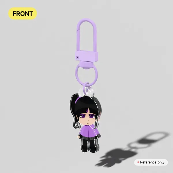 Full Bleed Acrylic Keychains
