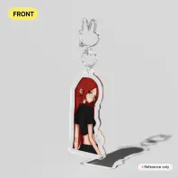 Bun Bun OC Acrylic Keychain | Bunny Clasp