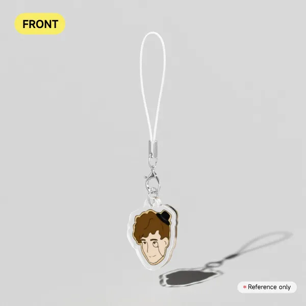 Dapper Wilbur Soot Cookie Acrylic Keychain