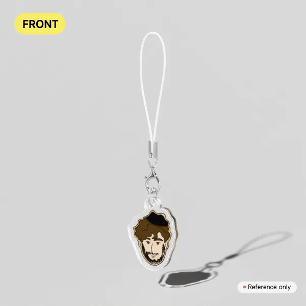 Dapper Joe Cookie Acrylic Keychain