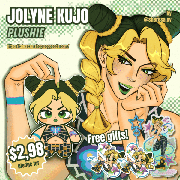 Jolyne [Jojo's] Plush