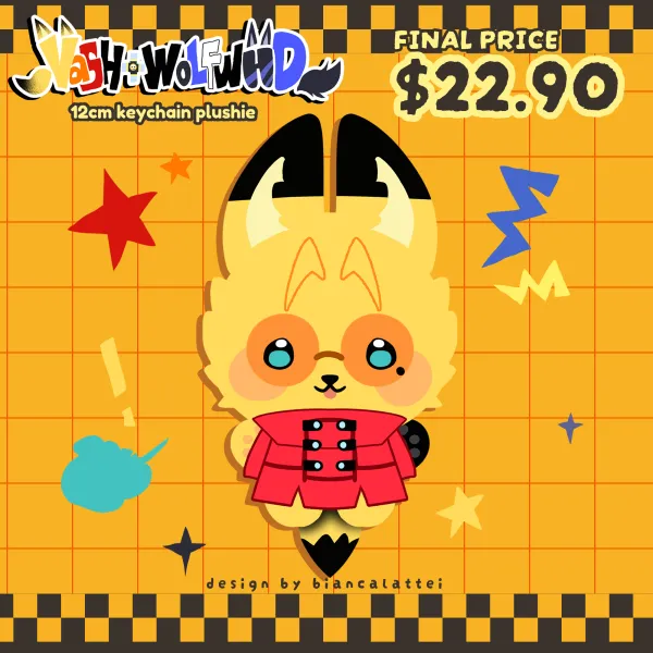 Fox Vash the Stampede (Trigun) Plushie