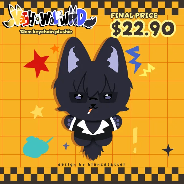 Wolf Nicholas D. Wolfwood (Trigun) Plushie